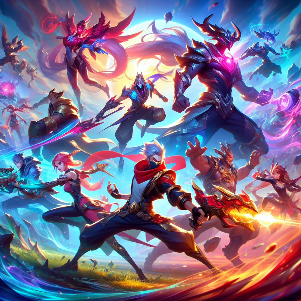 wallpaper gambar hero Mobile Legends terbaru