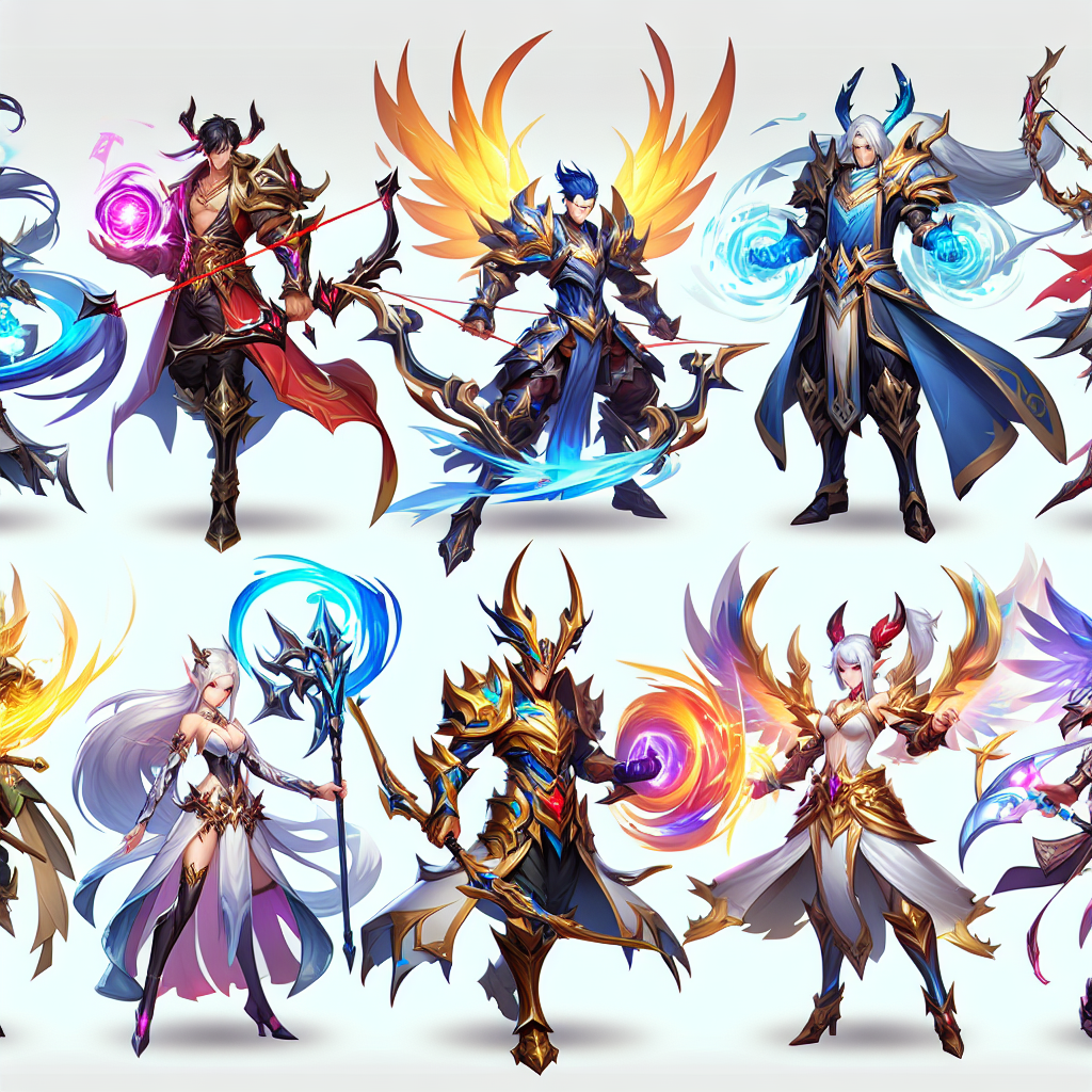 gambar karakter mobile legend yang paling populer