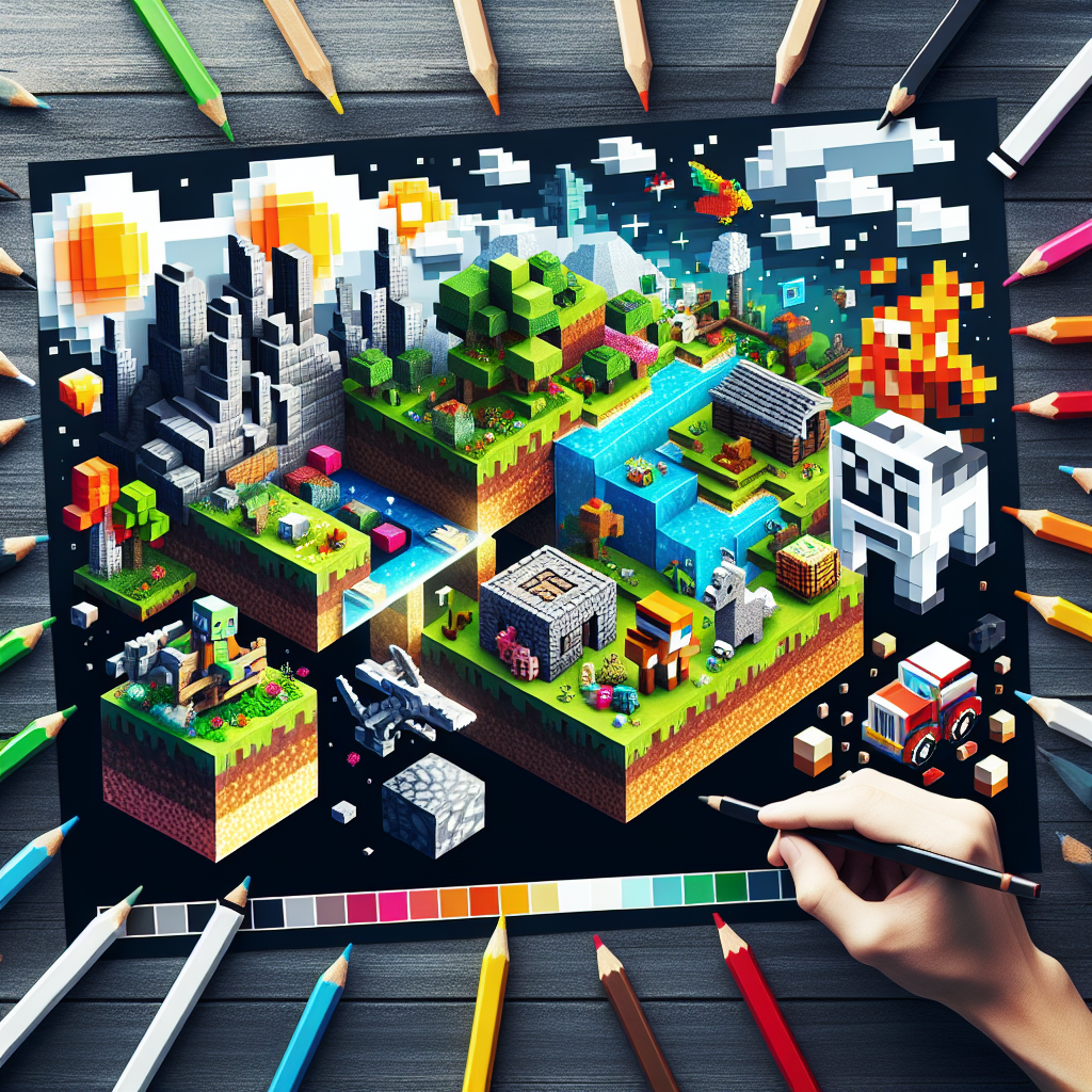 10 Gambar Minecraft Keren untuk Menginspirasi Kreativitas Anda