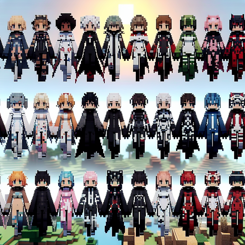 Top 10 Best Minecraft Anime Skins You Need to Try