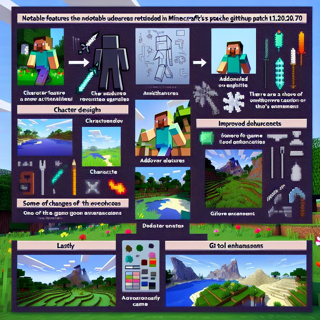 Exploring Minecraft Patch GitHub 1.20.70: Key Features and Updates