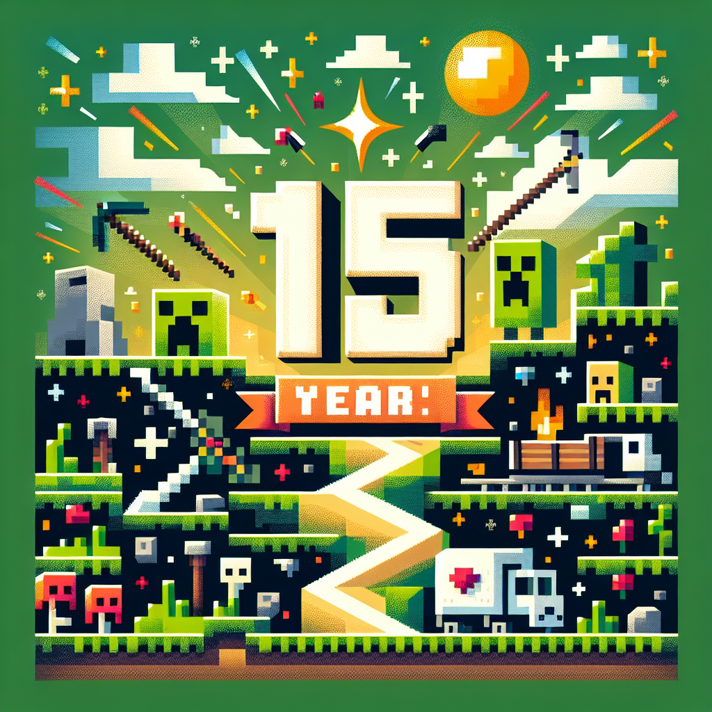 Celebrating 15 Years of Minecraft: A Journey Through Blocks and Adventures