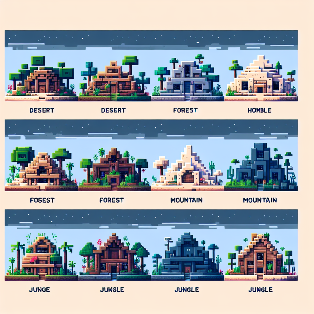 10 Creative Minecraft House Designs for Every Biome